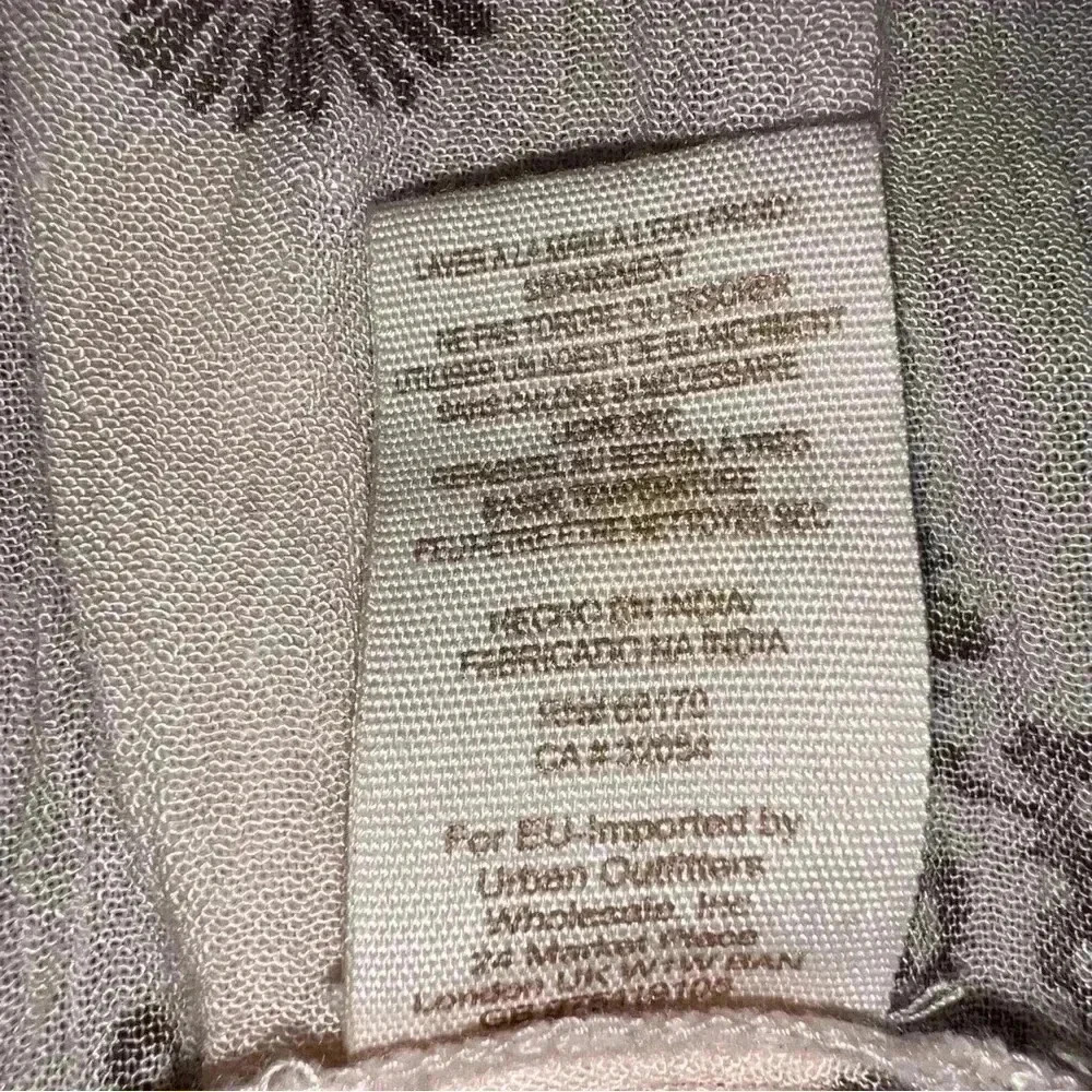 Free People From Your Heart mini long sleeve rayon dress size small - Picture 5 of 8